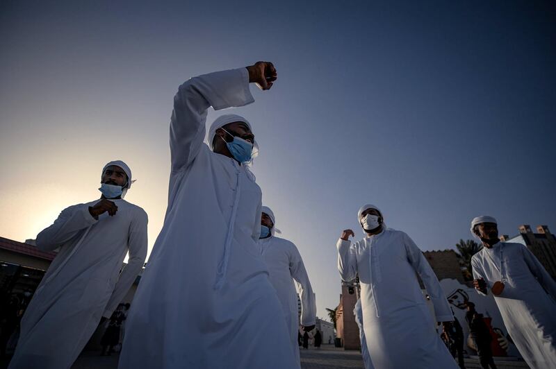 Performances during Sharjah Heritage Days. Courtesy Visit Sharjah