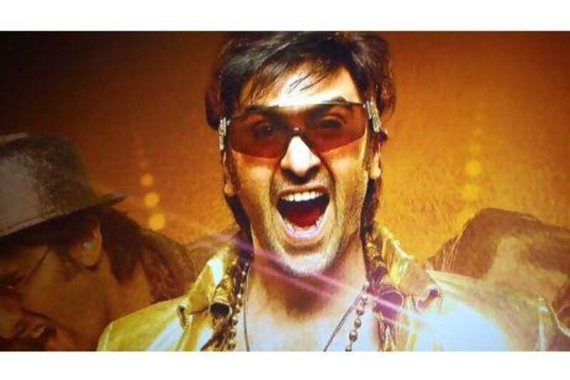 Ranbir Kapoor features in a poster for the forthcoming film Besharam. IANS