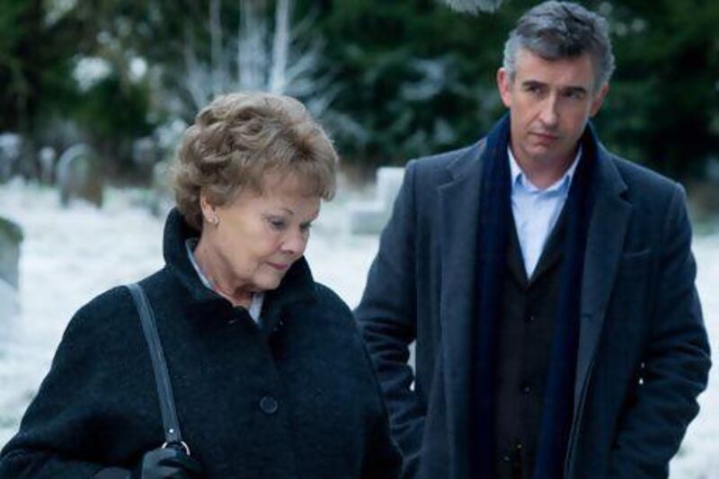 A scene from Philomena, starring Judi Dench, left, and Steve Coogan. Courtesy Pathe Productions