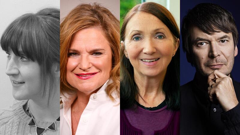 From left: Authors Kate Pankhurst, Jennifer Palmieri, Jane Hawking and Ian Rankin will all be at this year's Emirates Festival of Literature. 