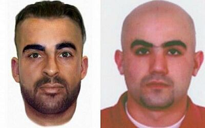 Hassan El Hajj Hassan, right, and Australian citizen Meliad Farah, left, also known as Hussein Hussein. Courtesy Bulgarian Interior Ministry