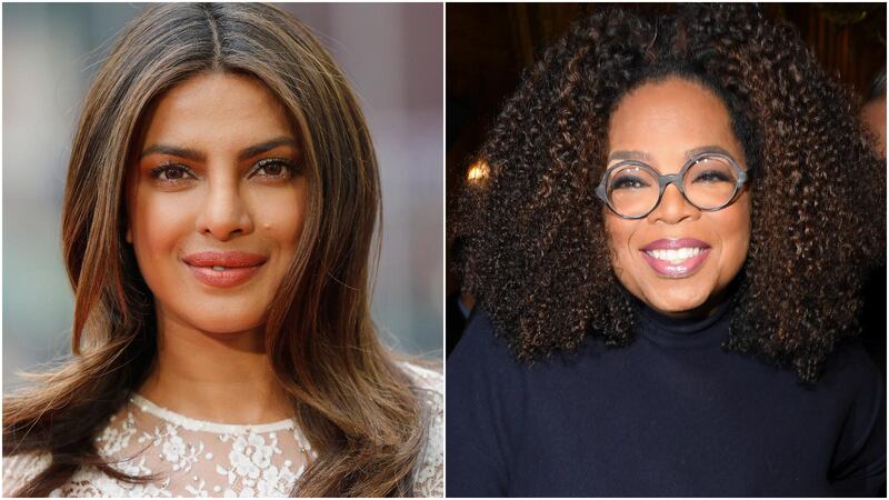 Actress Priyanka Chopra Jonas, left, is sitting down with Oprah Winfrey in a new 'Super Soul' interview. Getty Images 