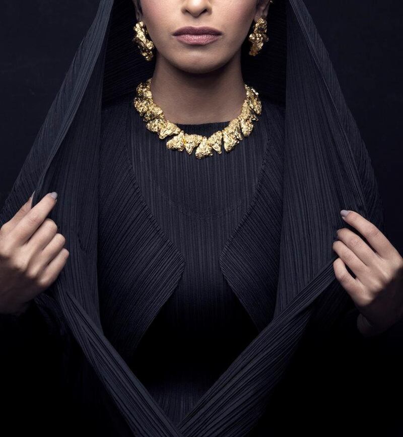 Emirati jeweller Alia bin Omair has been shortlisted for the 2021 Fashion Trust Arabia Awards. Courtesy Alia bin Omair