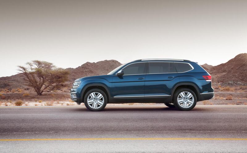 The SUV benefits from a high seating position and great visibility. Volkswagen