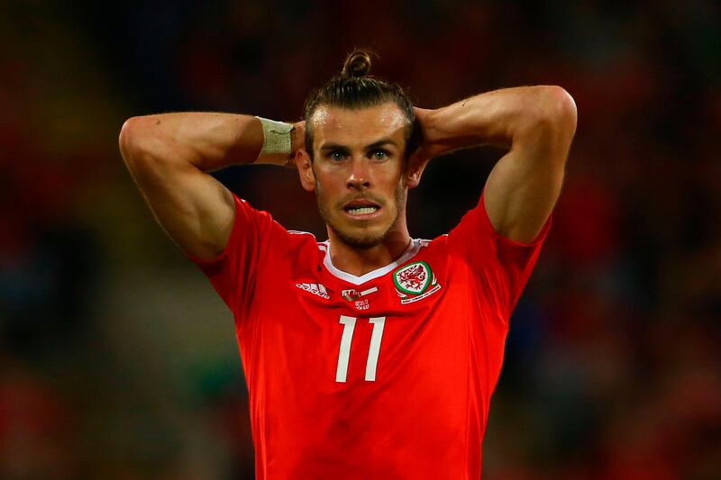 RWF: Gareth Bale of Wales and Real Madrid. Geoff Caddick / AFP