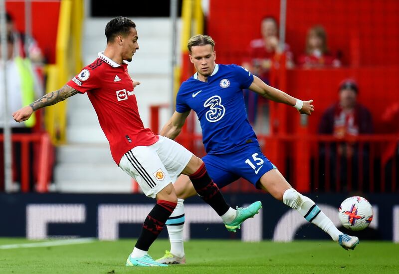 Mykhailo Mudryk - 4. Another disappointing performance. Missed a glorious chance to open the scoring when he failed to make a proper connection with the ball in the fourth minute. Put De Gea to work with a weak shot just after the restart. EPA
