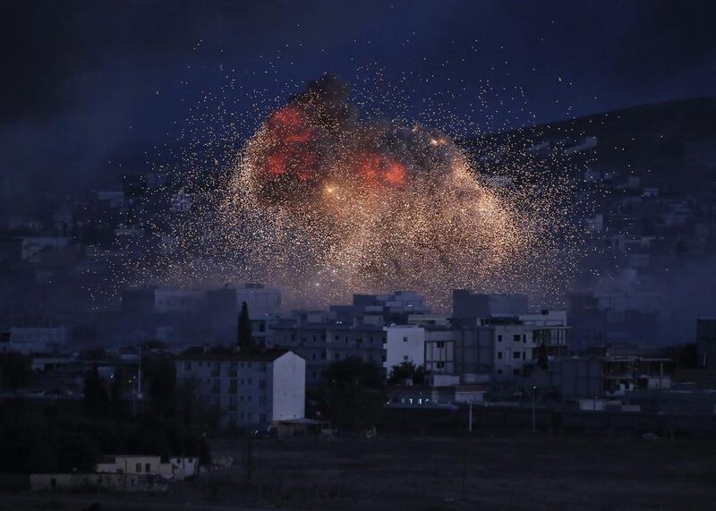 Hitting the Assad regime is one way to cut recruitment to ISIL. Lefteris Pitarakis / AP Photo