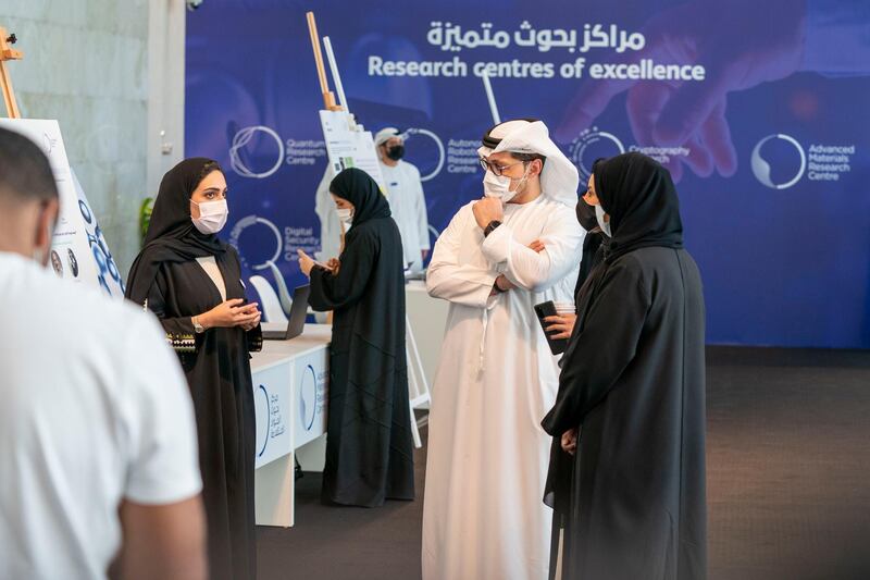 Emiratis attend a workshop organised by the Advanced Technology Research Council. Wam