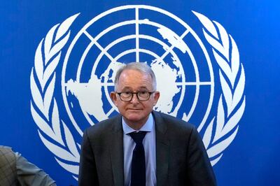 UN human rights rapporteur Richard Bennett urged countries not to normalise relations with the Taliban unless the situation improves for Afghan women. AP 