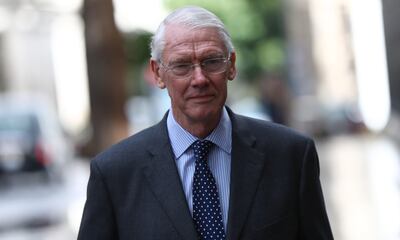 epa06202304 Sir Martin Moore-Bick, the judge for the Grenfell Tower Inquiry, arrives at the High Court in London, Britain, 13 September 2017.  A public inquiry into the Grenfell Tower fire, which killed at least 80 people and destroyed Grenfell Tower on 14 June 2017, will start formally on 14 September 2017.  EPA/NEIL HALL