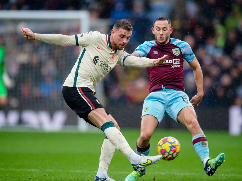 Josh Brownhill - 6. The 26-year-old was sharp in the tackle and refused to let Liverpool settle. He made a nuisance of himself in the midfield. EPA