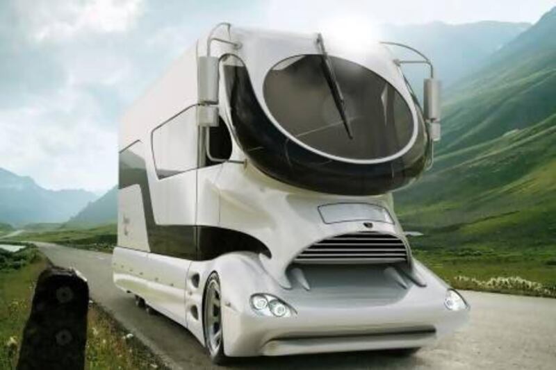 The eleMMent Palazzo built by Marchi Mobile is the world's most expensive motorhome. Photo Courtesy Marchi Mobile