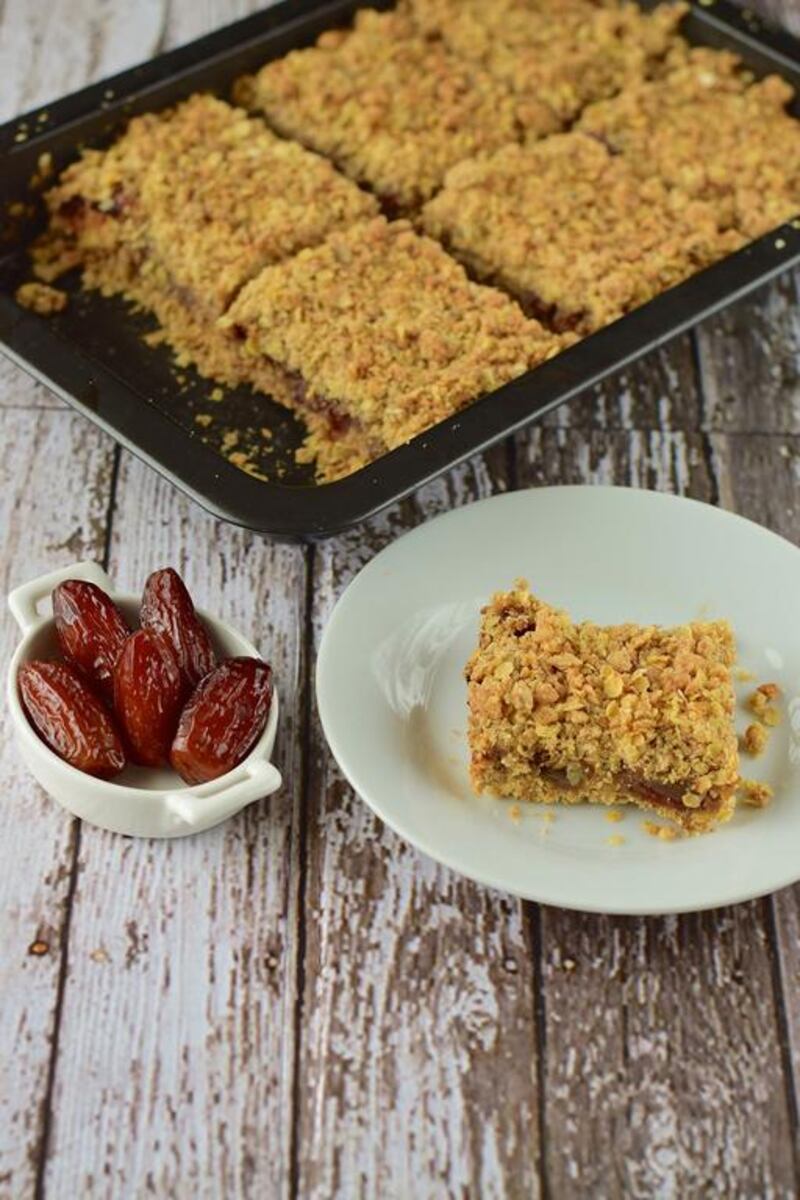 Date Cake Squares. Courtesy The Coffee Club