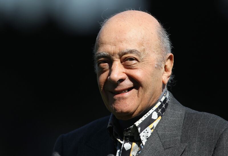 Mohamed Al-Fayed has died aged 94. Getty Images