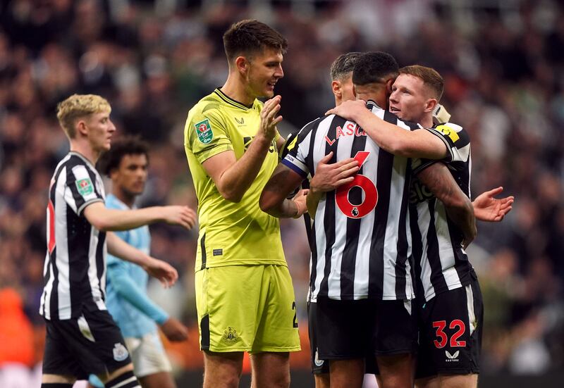 NEWCASTLE RATINGS: Only survivor from team that stuck eight past Sheffield United and blocked low Alvarez strike in opening 20 minutes with right boot. Would have been pleasantly surprised to have had such a quiet night with City having only two shots on target. PA