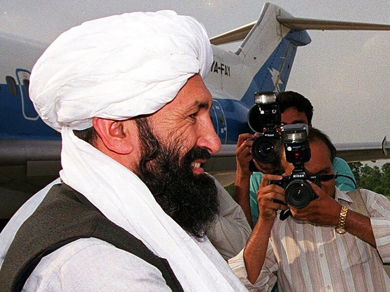 Mullah Mohammad Hassan Akhund will serve as prime minister. AFP