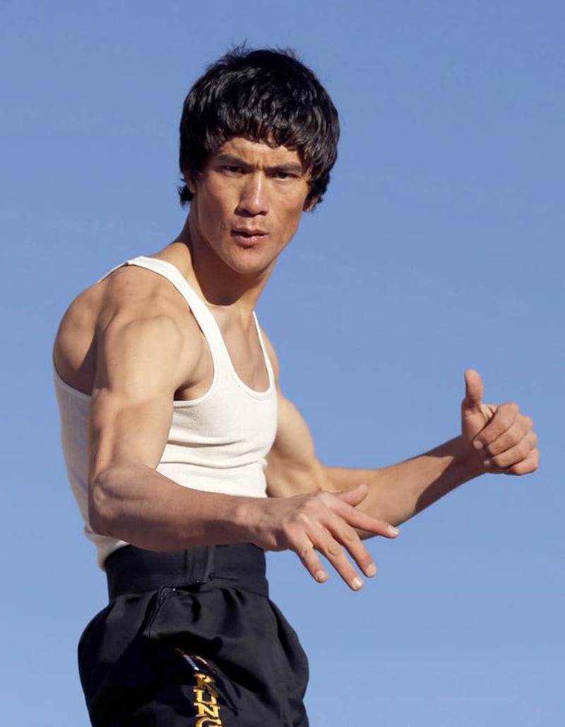 He rejects the name Bruce Hazara given to him by friends in recognition of his ethnic heritage, saying he prefers to be known as the Afghan Bruce Lee in a country riven by tribal divides. Mohammad Ismail / Reuters