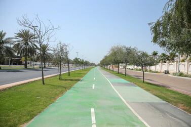 The Abu Dhabi City Municipality announced a 45 per cent completion of a project to extend the scope of the capital's running and cycling tracks. WAM