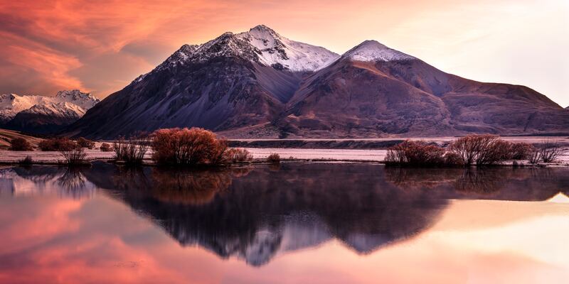 Gold medal, Planet Earth's Landscapes and Environments: landscape, South Island, New Zealand, by Sam Wilson, Australia.