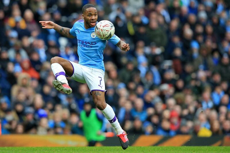 Manchester City's Raheem Sterling. AFP