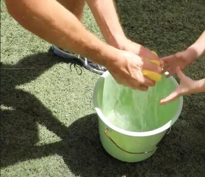 The fill the bucket challenge