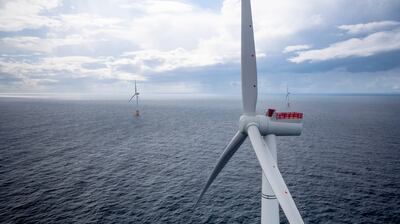 Hywind Scotland turbines. Photo: Equinor