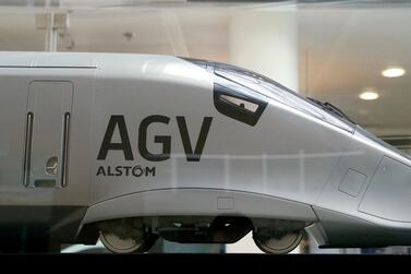 A prototype AGV high speed train by Alstom. The firm's hoped-for tie up with Siemens has been scuppered.Reuters