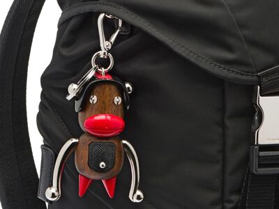 Prada removed the bag charms after they drew 'blackface' comparisons
