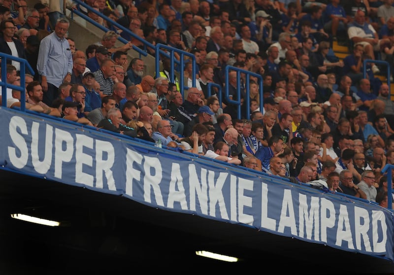 Lampard's popularity is high at Chelsea. Getty