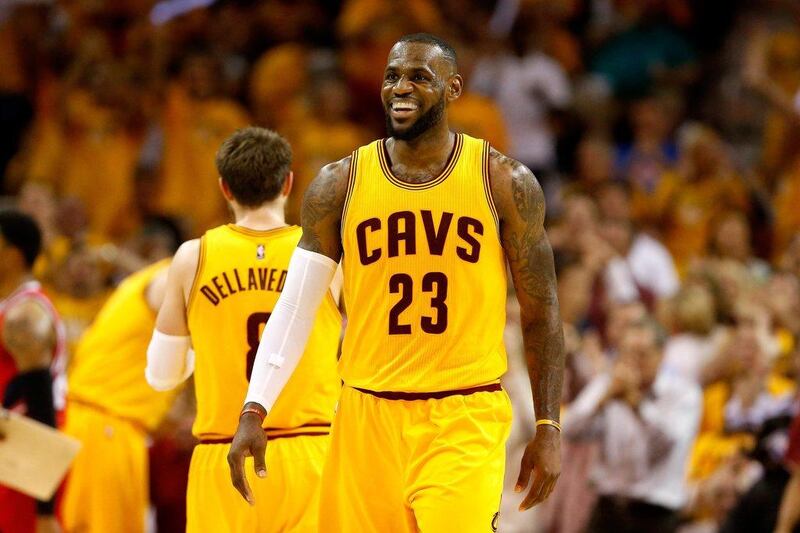 LeBron James has led the Cavaliers to the NBA finals in his first season back in Cleveland. Gregory Shamus / Getty