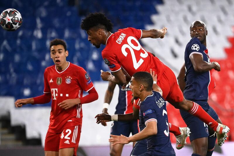 Kingsley Coman - 8, Looked very sharp throughout, barely giving Dagba a moment of rest. It was his ball into the box that resulted in the opener and there were other times where it looked as though he may cut his former side open. AFP