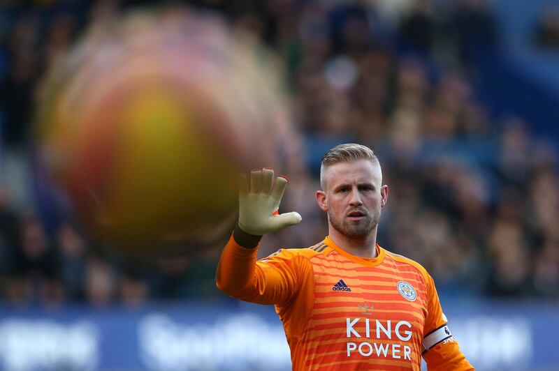 Goalkeeper: Kasper Schmeichel (Leicester City) – Made some big saves in the wins against Manchester City and Chelsea and kept a clean sheet in victory at Everton. Getty