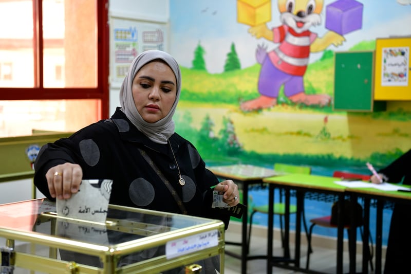 It is the fourth election to be held in Kuwait in four years. AP