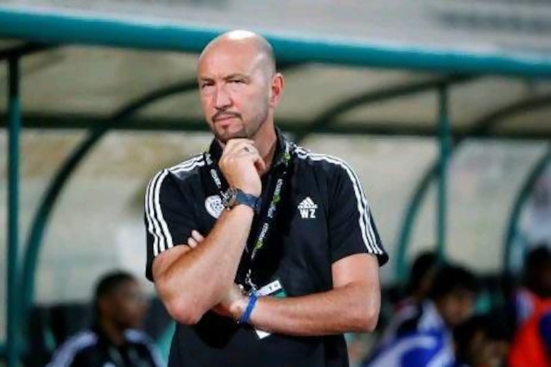 Al Nasr head coach Walter Zenga.