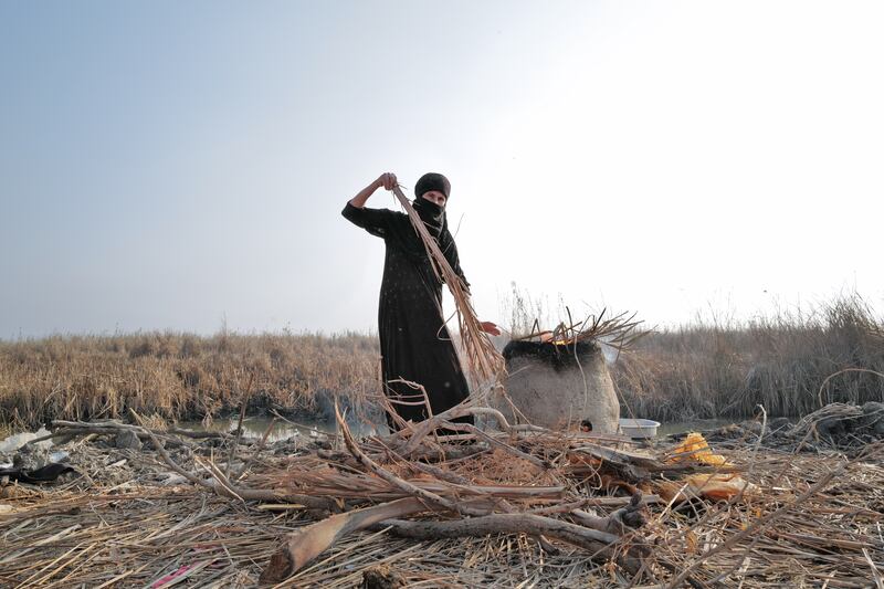 Fuel for the oven is gathered from the surrounding countryside