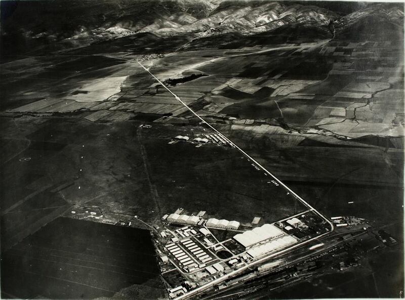 Rayak, aerial military base, circa 1926-30. Courtesy the Fouad Debbas Collection / Sursock Museum.