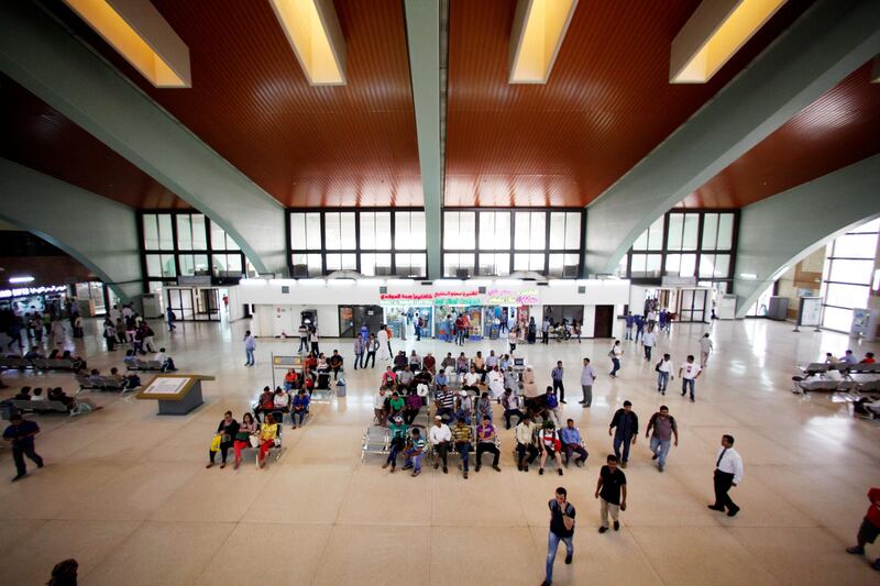 Abu Dhabi, United Arab Emirates, July 17, 2015:    General view of the main bus terminal on the first day of Eid in Abu Dhabi on July 17, 2015. Eid al Fitr marks the end of the holy month of Ramadan. Christopher Pike / The National

Reporter:  N/A
Section: News
Keywords: 

 *** Local Caption ***  CP0717-na-eid travel02.JPG