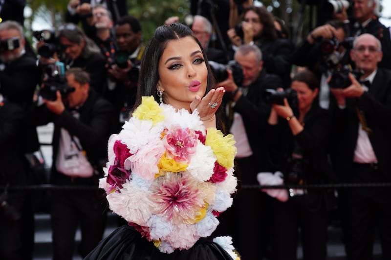 Cannes favourite Aishwarya Rai Bachchan returned to the festival as a L'Oreal ambassador. India is being celebrated this year as 'Country of Honour' at the 2022 Cannes Film Market. EPA