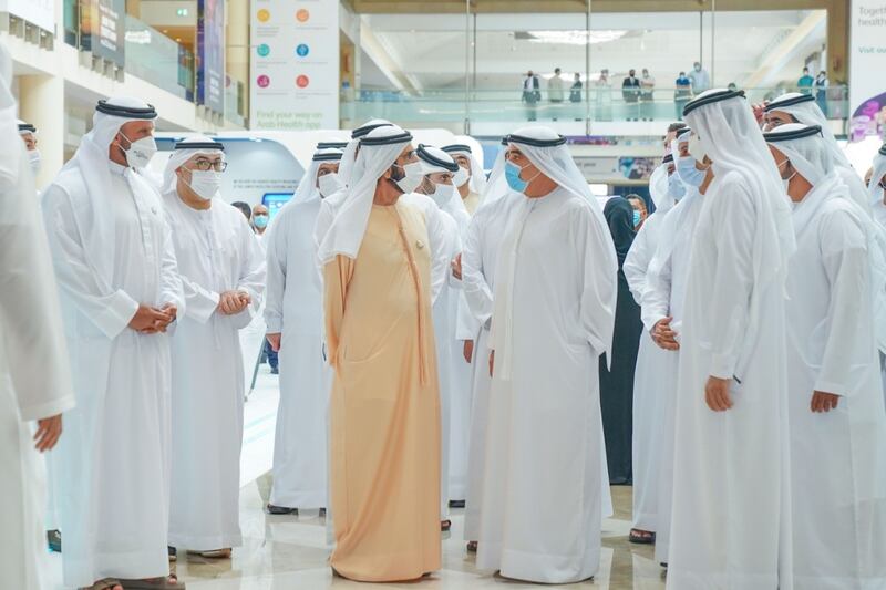Sheikh Mohammed said bolstering the health sector is a top priority for all countries.