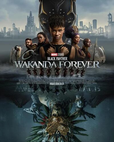 'Black Panther: Wakanda Forever', sequel to the commercially and critically acclaimed 'Black Panther', returns with its original cast and new faces. Photo: Marvel Studios