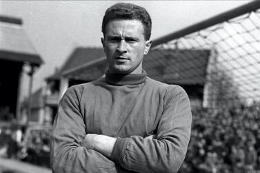 Manchester United and Northern Ireland goalkeeper Harry Gregg. PA