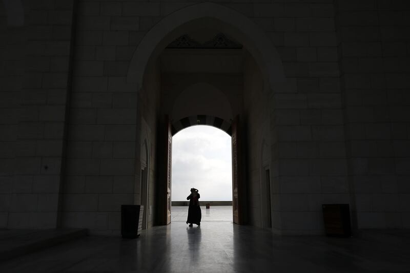 A woman enters Camlica Mosque in Istanbul, on Sunday, June 23, 2019. Polls have opened in a repeat election in Turkey's largest city where President Recep Tayyip Erdogan and his political allies could lose control of Istanbul's administration for the first time in 25 years. AP Photo