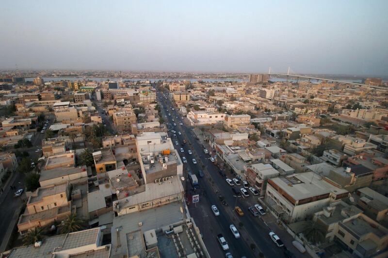 A general a view of the city after a week of violent protests in Basra, Iraq September 9, 2018. REUTERS/Essam al-Sudani