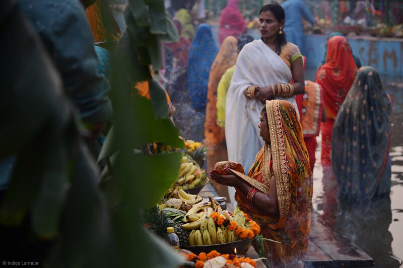 Chhath Puja Offerings by Indigo Larmour (India), winner in the Young (11 to 14) category