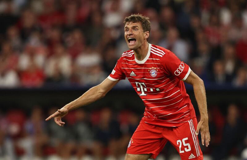Thomas Muller has been struggling for form and fitness. EPA