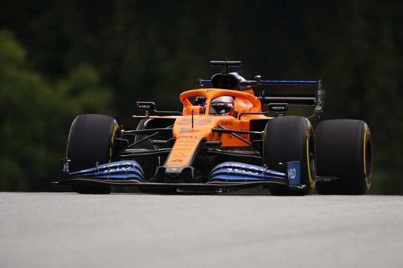 Carlos Sainz of McLaren at Red Bull Ring. Getty