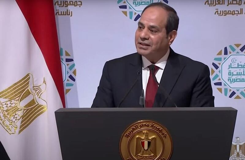 Egyptian President Abdel Fattah El Sisi called in April for a national dialogue to review key policies. Photo: Presidential handout