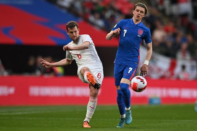 Fabian Frei 7 - Smashed a half volley which Pickford reacted well and touched onto the bar to deny Switzerland doubling their lead three minutes after Switzerland’s opener. Good use of the ball, by breaking lines and stepping in to start attacks, however a poor clearance intercepted by Walker-Peters lead to England's equaliser in first half injury time. AFP