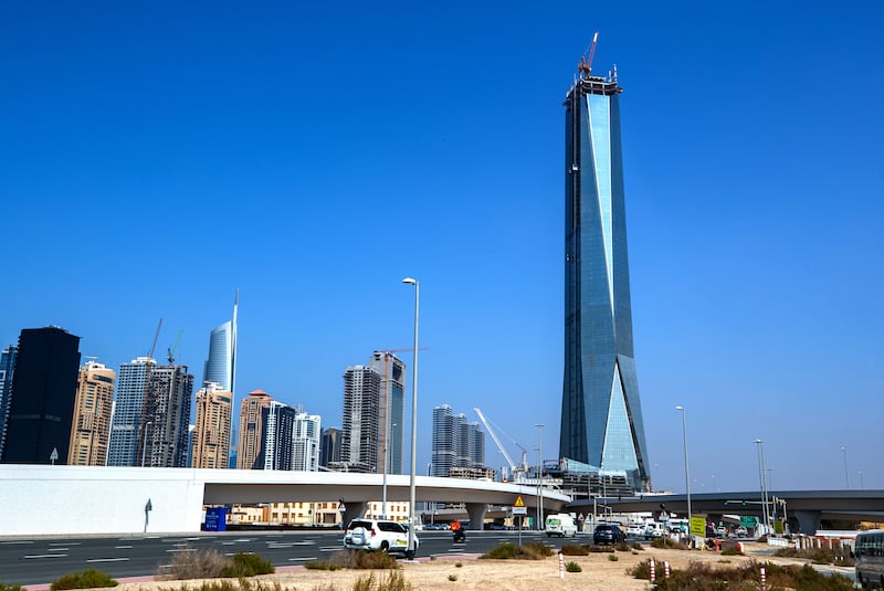 Uptown Tower in Dubai. Victor Besa / The National