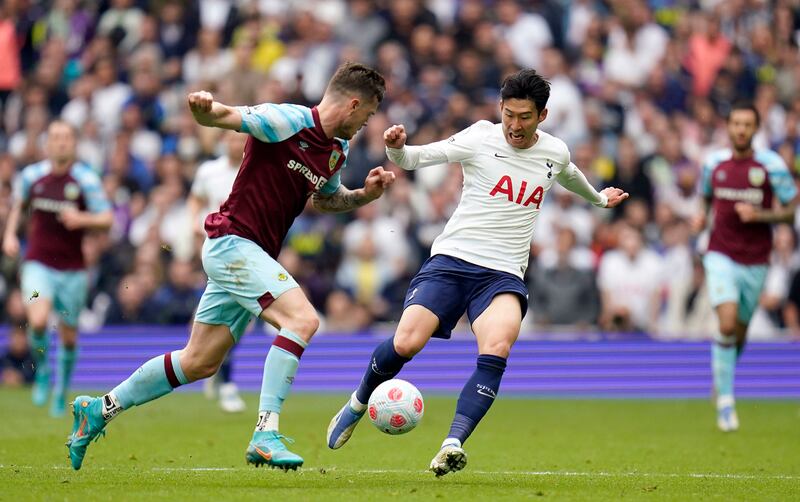Son Heung-min - 7: Nearly caught out Pope with low shot to near post but keeper scrambled for corner. Twice must have thought he’d scored in second half only for Pope to produce two superb stops. PA